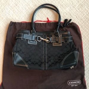 Coach Signature Hampton Satchel - Large